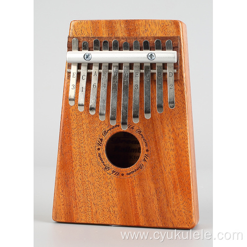 17-tone acacia wooden thumb piano